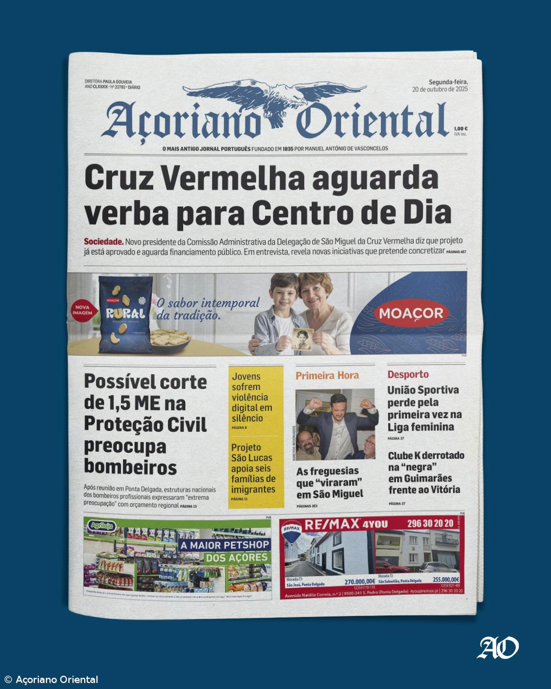 Capa AO 20 de outubro 2025 – Imagem 1