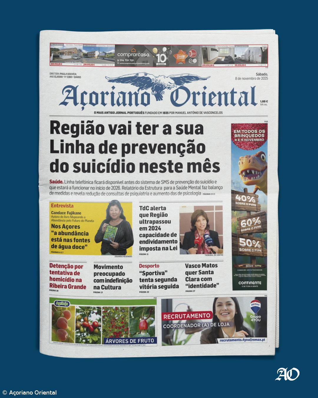 Região vai ter a sua  Linha de prevenção do suicídio neste mês – Imagem 1