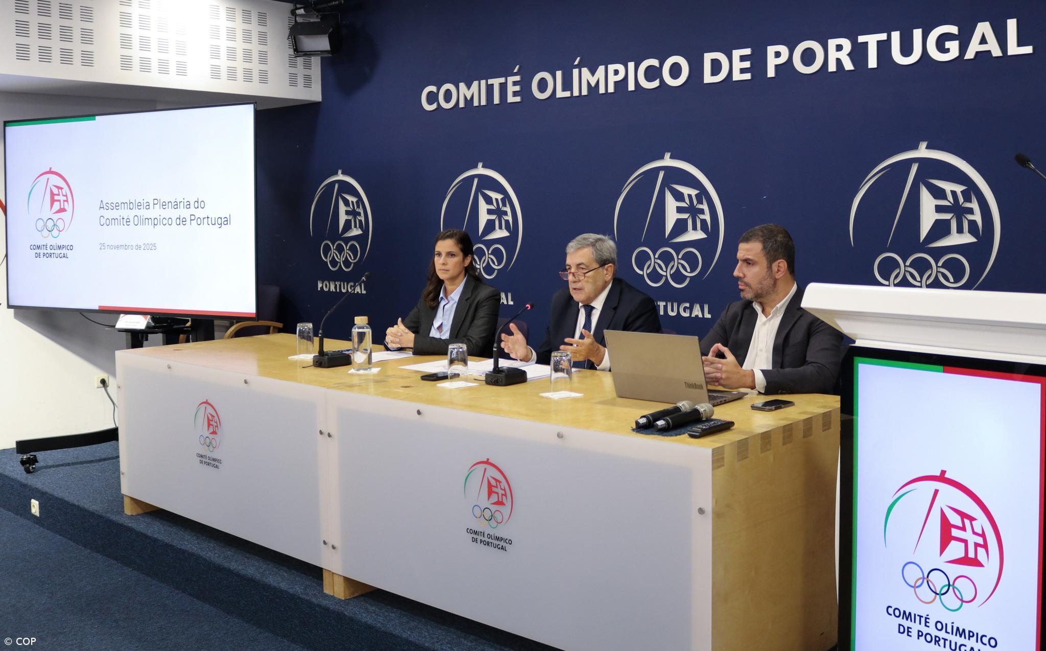 Orçamento do Comité Olímpico de Portugal para 2026 aprovado por unanimidade – Imagem 1