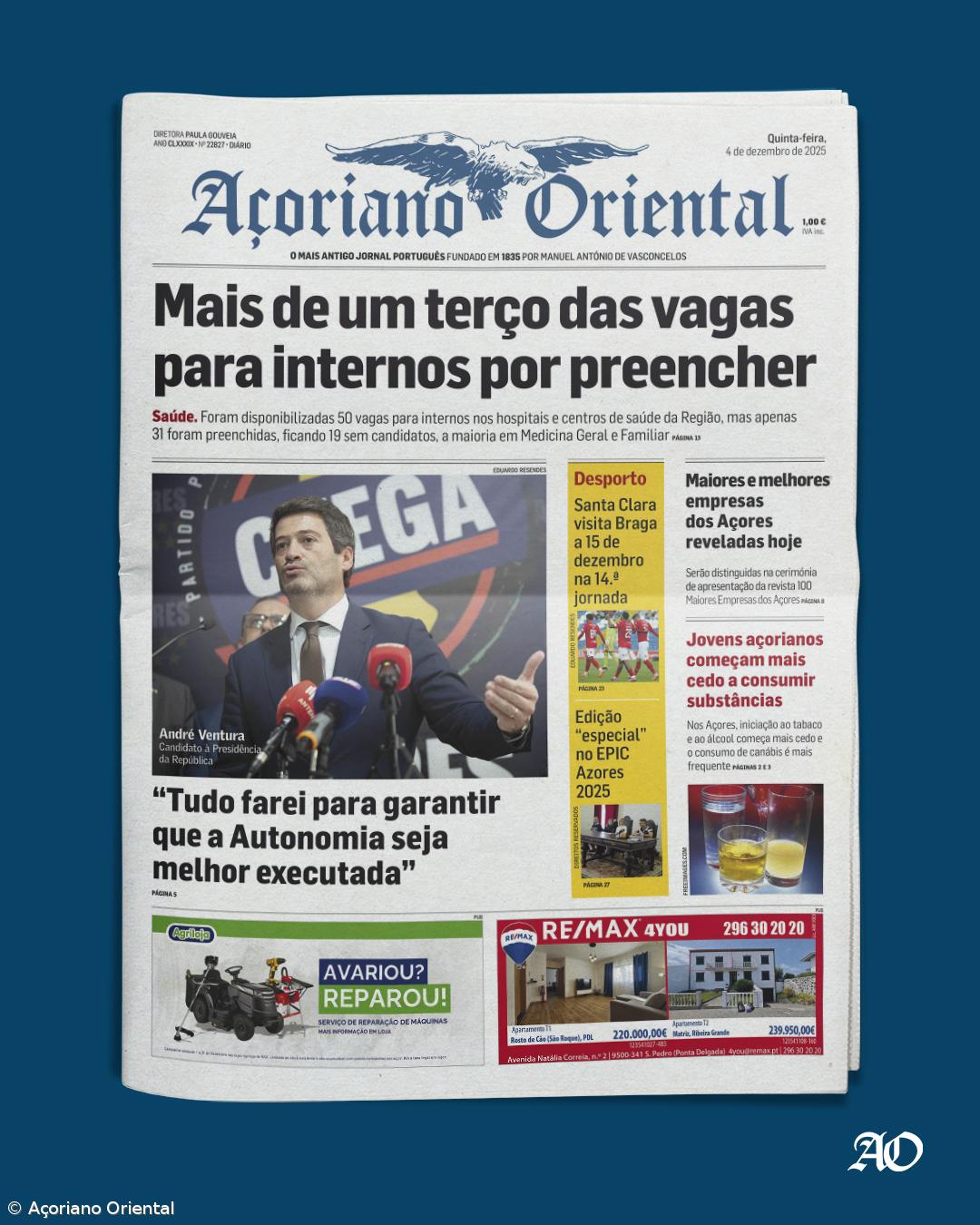 Capa AO 4 dezembro 2025 – Imagem 1