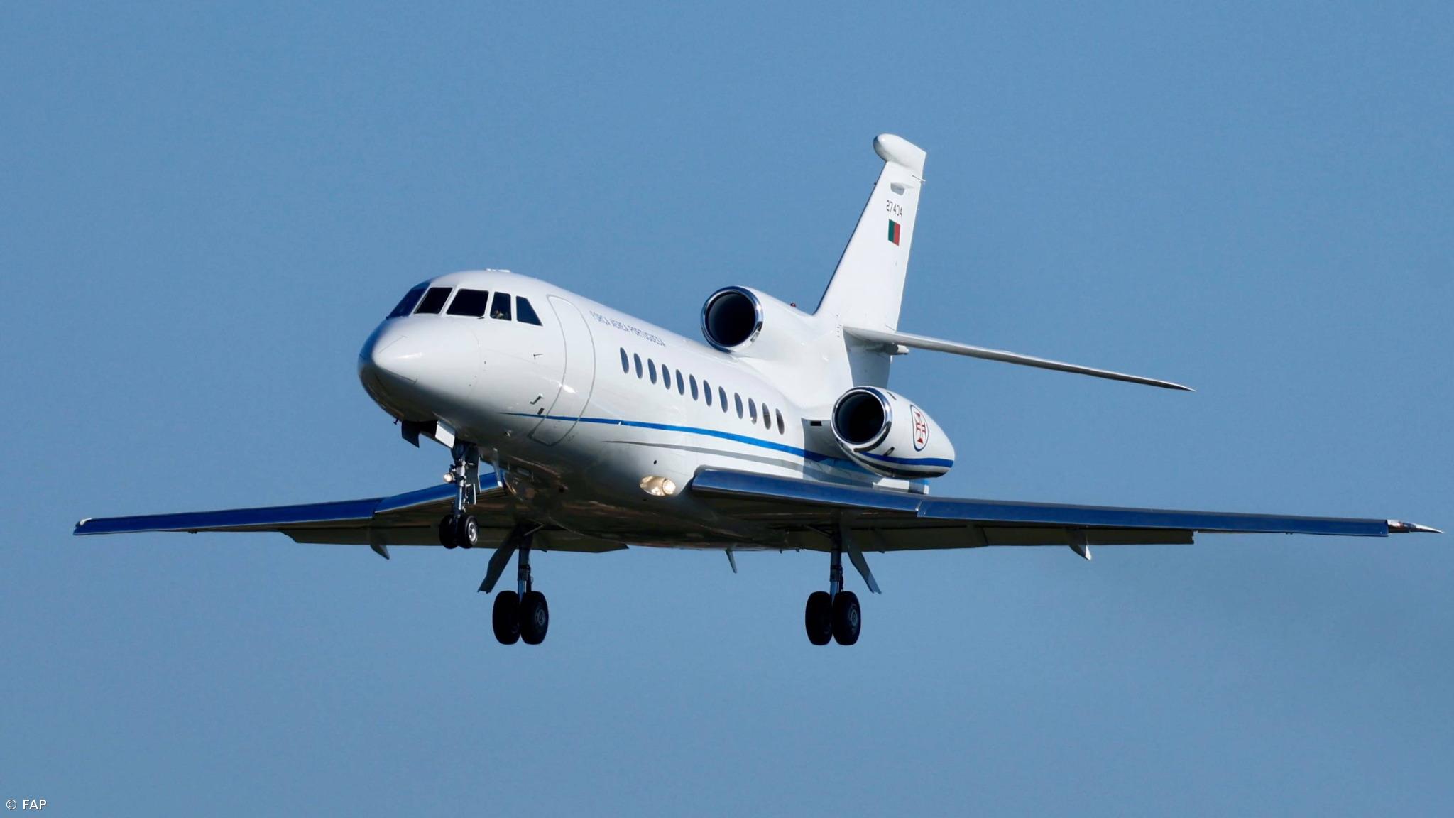 Falcon 900 transporta órgãos para o continente – Imagem 1