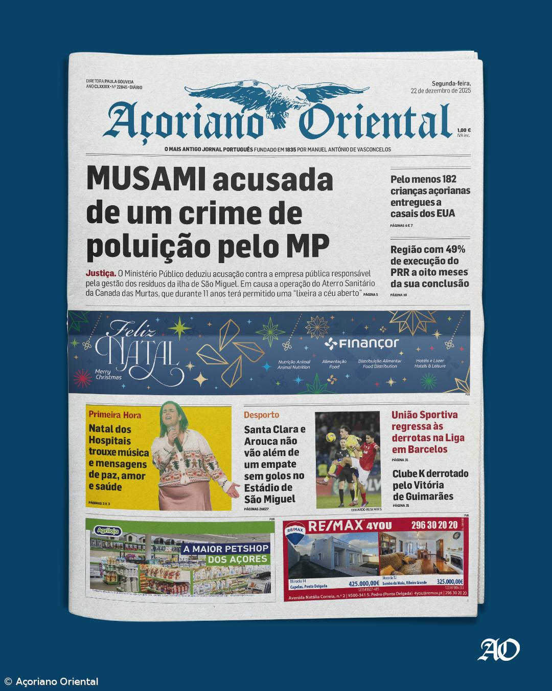 Capa AO 22 de dezembro 2025 – Imagem 1