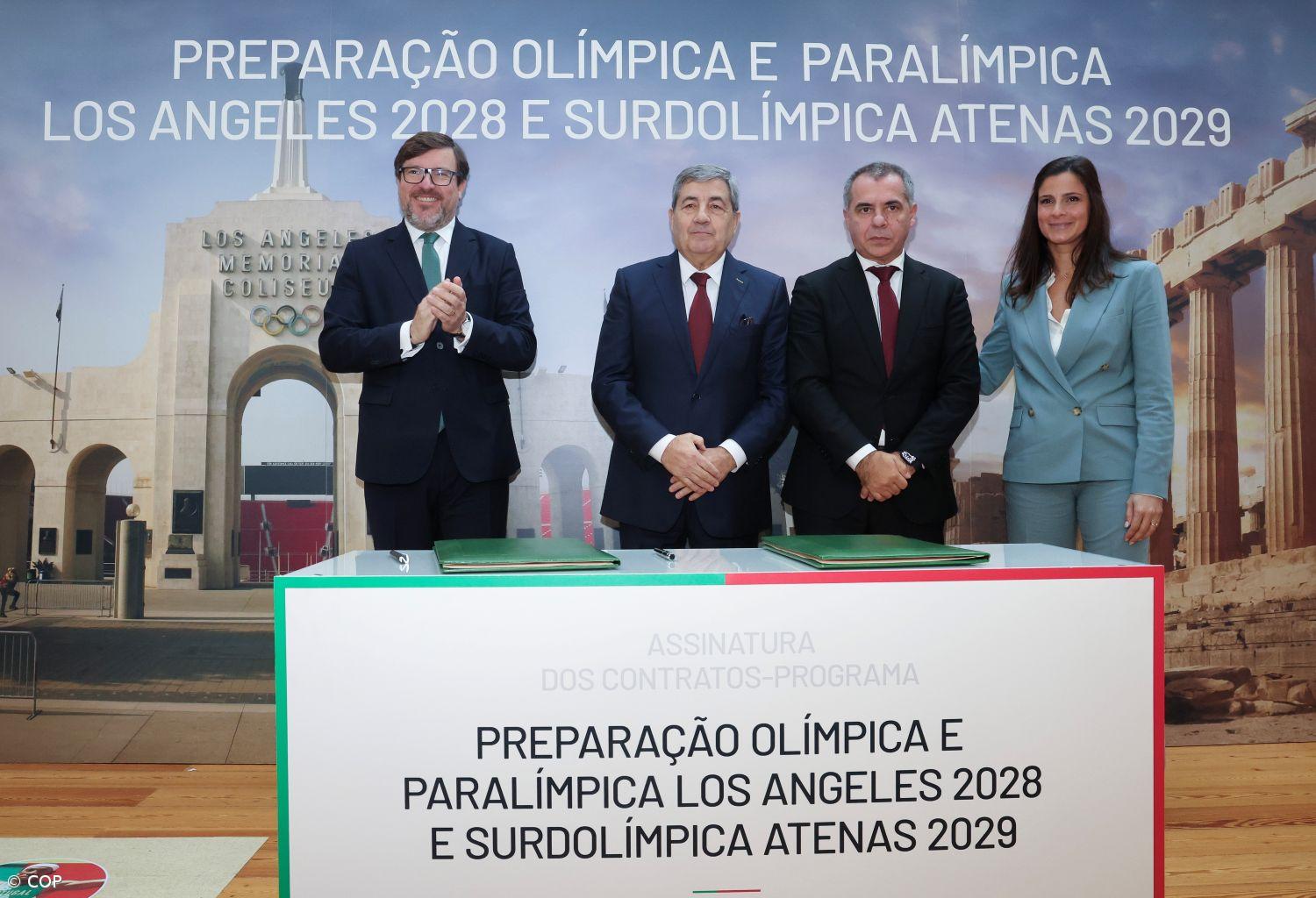 Governo e comités formalizam contratos-programa para LA2028 e Atenas2029 – Imagem 1