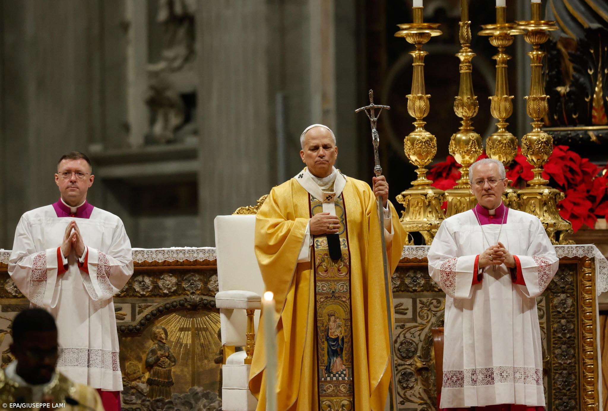 Papa Leão XIV lembra o sofrimento de quem vive em Gaza durante missa de Natal – Imagem 1