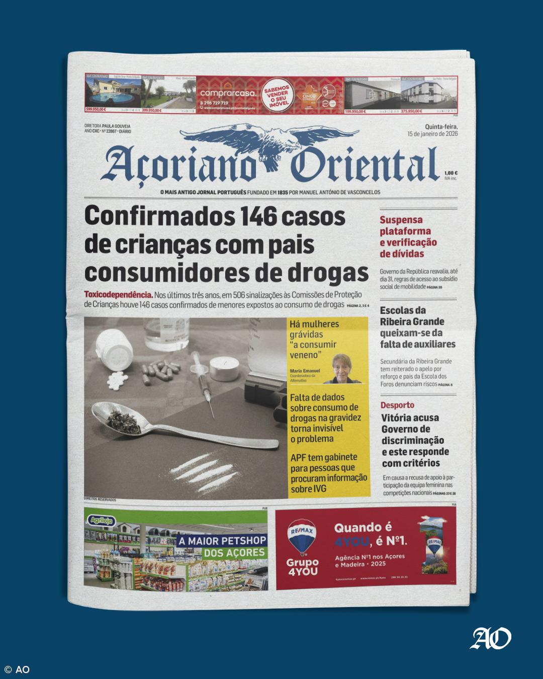 Confirmados 146 casos de crianças com pais consumidores de drogas – Imagem 1