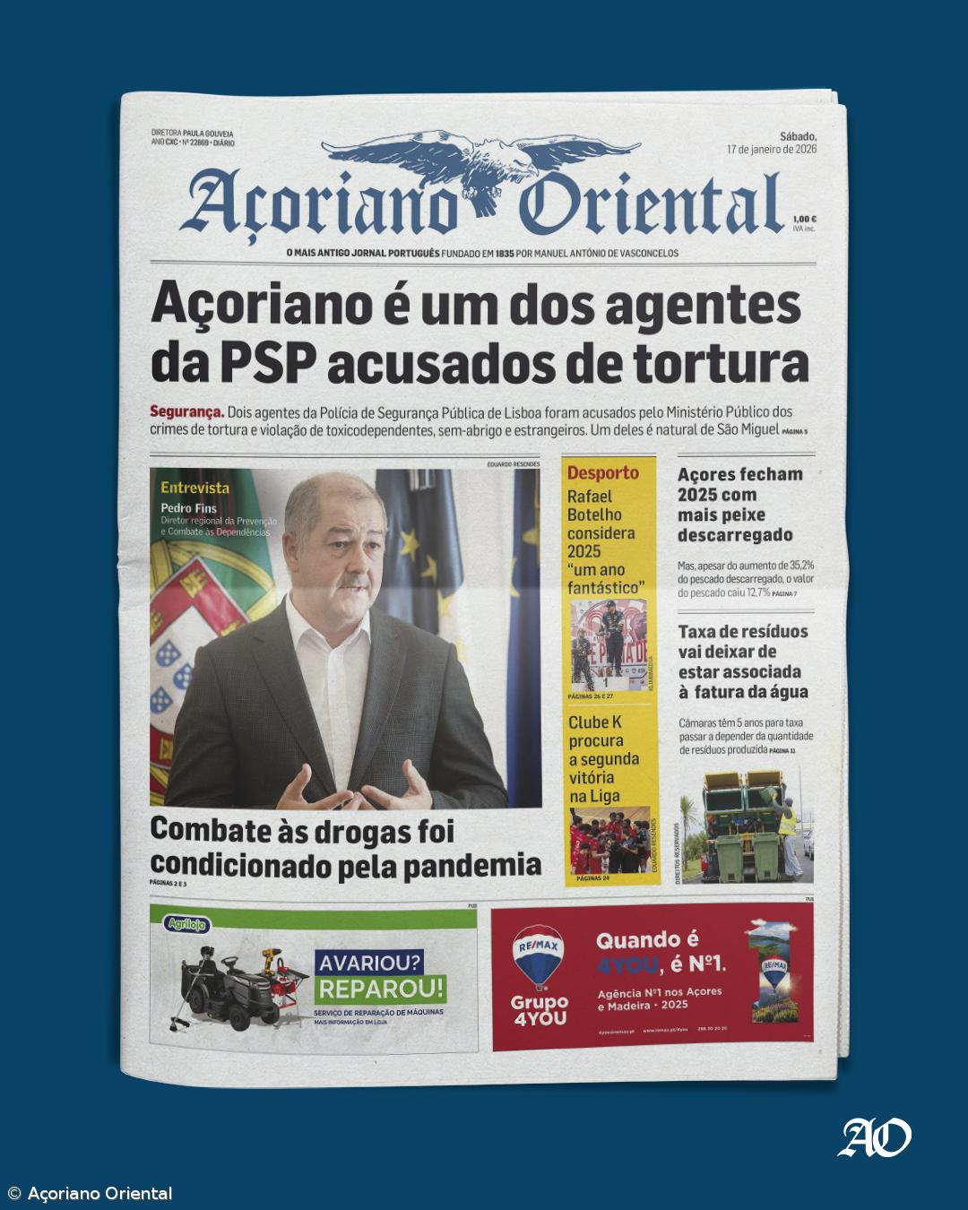 Capa AO 17 janeiro 2026 – Imagem 1