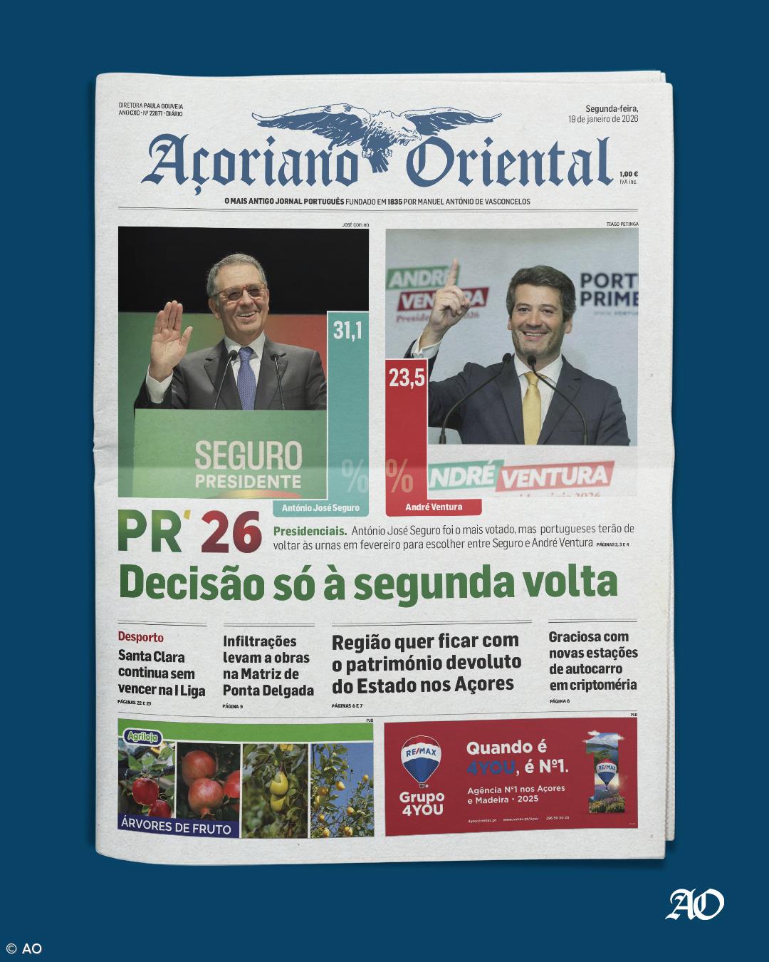 PR '26: Decisão só à segunda volta – Imagem 1