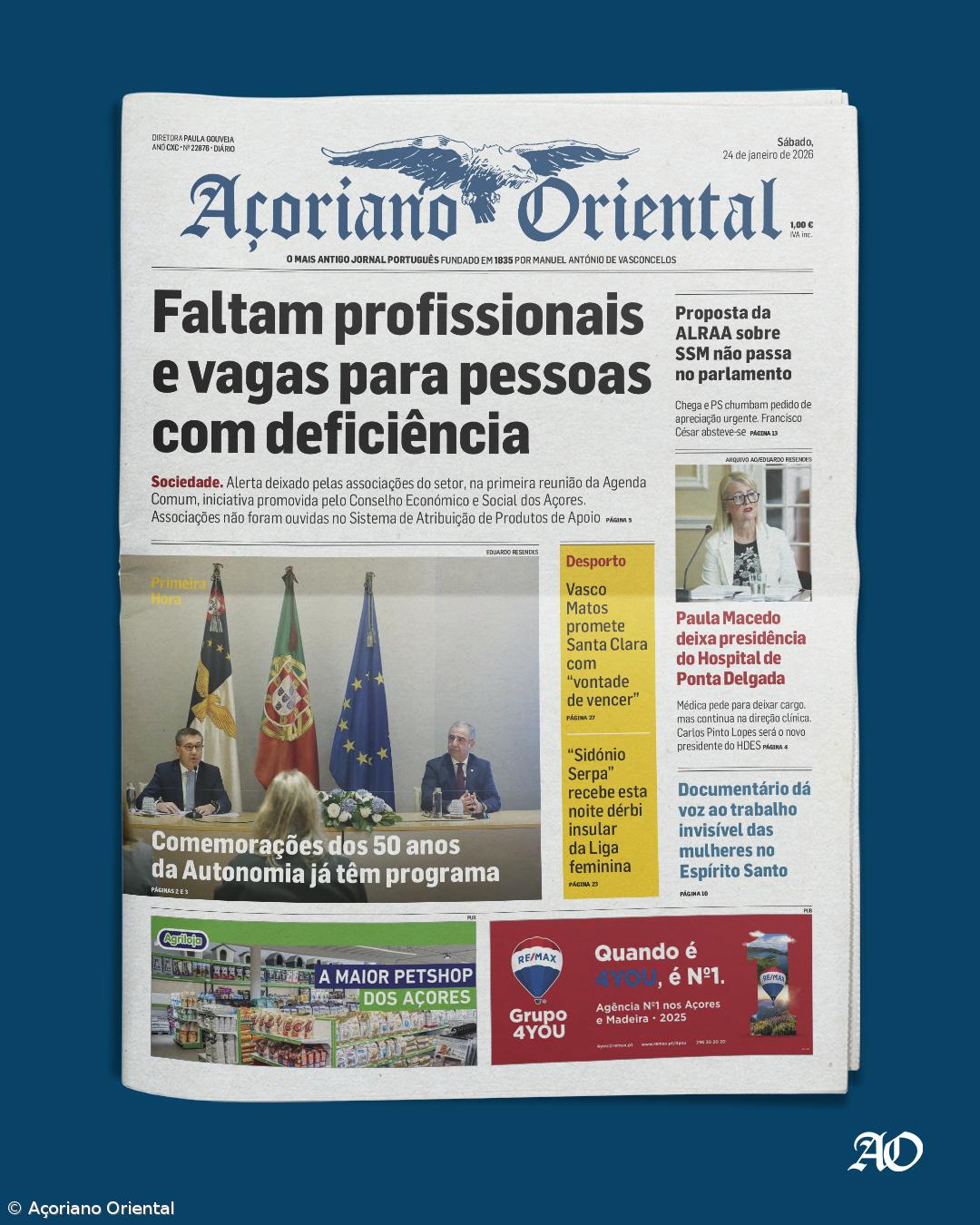 Capa AO 24 janeiro 2026 – Imagem 1