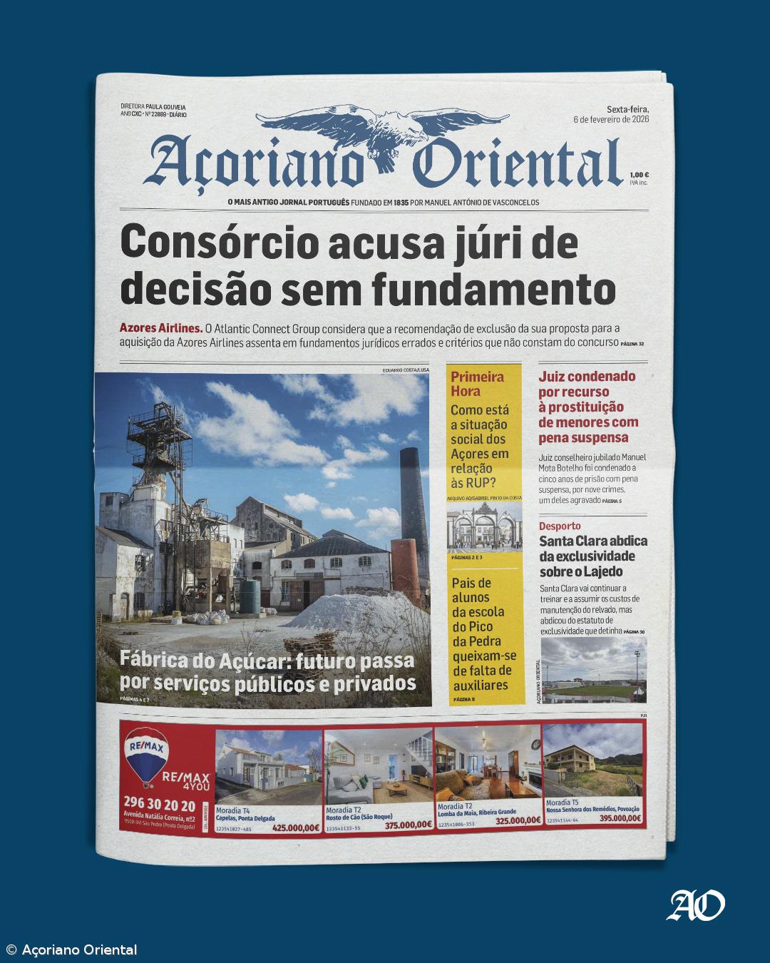 Capa AO 6 de fevereiro 2026 – Imagem 1