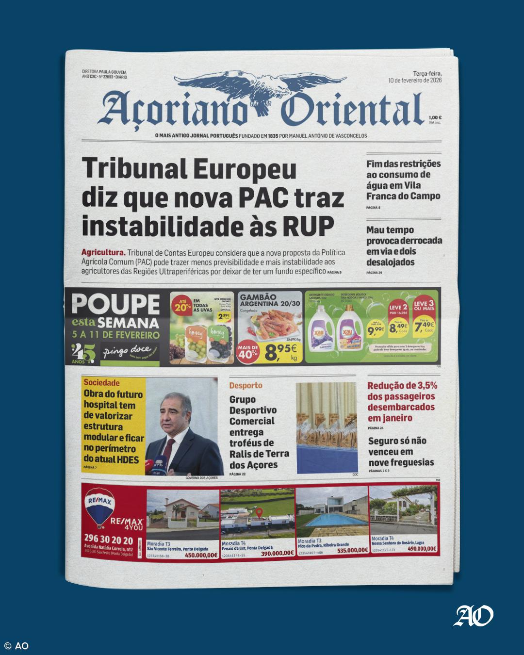 Tribunal Europeu diz que nova PAC traz instabilidade às RUP – Imagem 1