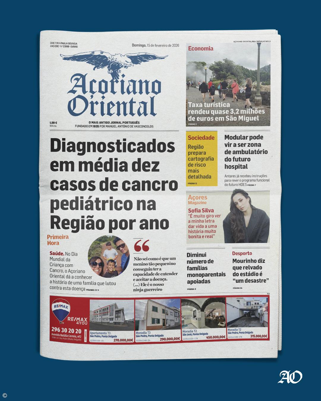 Diagnosticados em média dez casos de cancro pediátrico na Região por ano – Imagem 1