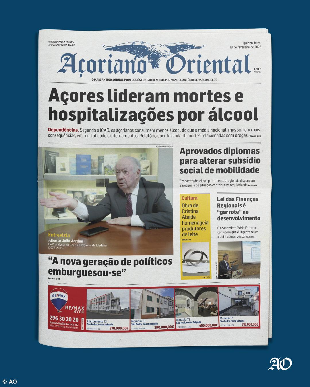 Açores lideram mortes e hospitalizações por álcool – Imagem 1