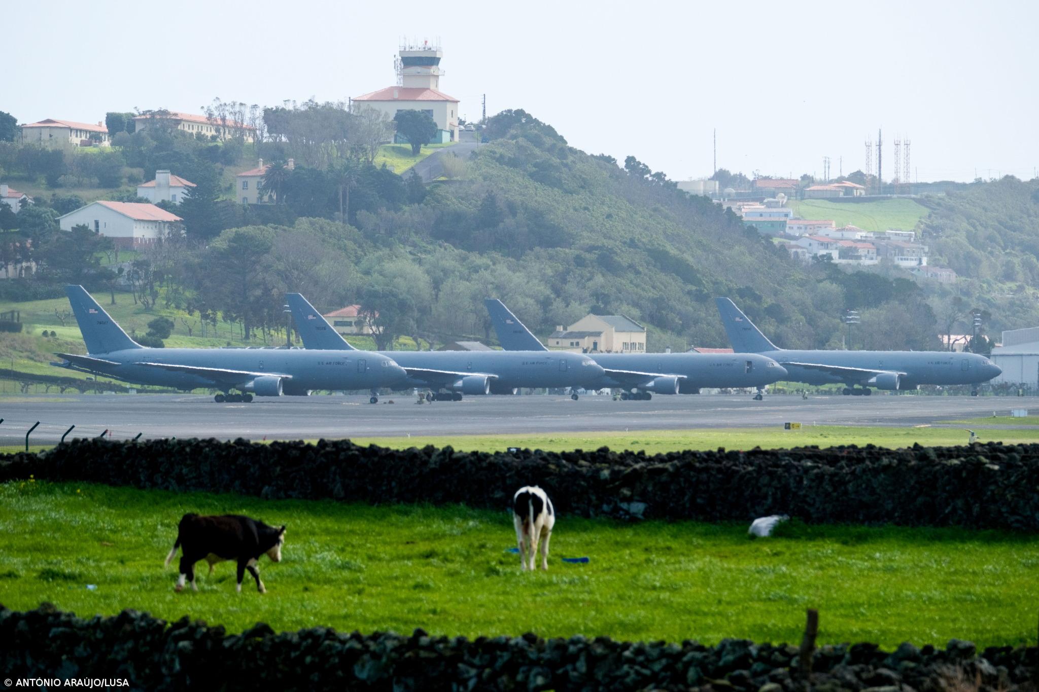 Base das Lajes com maior movimentação de aeronaves norte-americanas  – Imagem 3