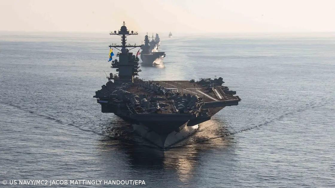 Porta-aviões norte-americano Gerald Ford chega à costa de Israel – Imagem 1