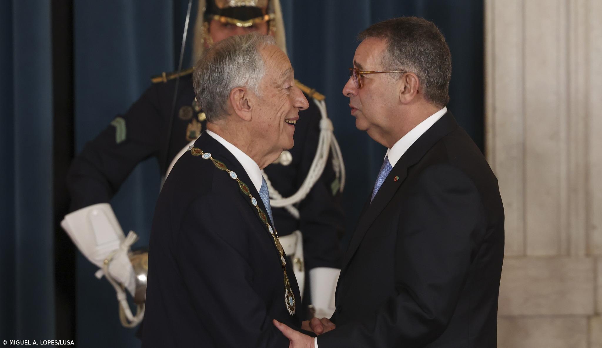 Seguro condecorou Marcelo com o grande-colar da Ordem da Liberdade – Imagem 1