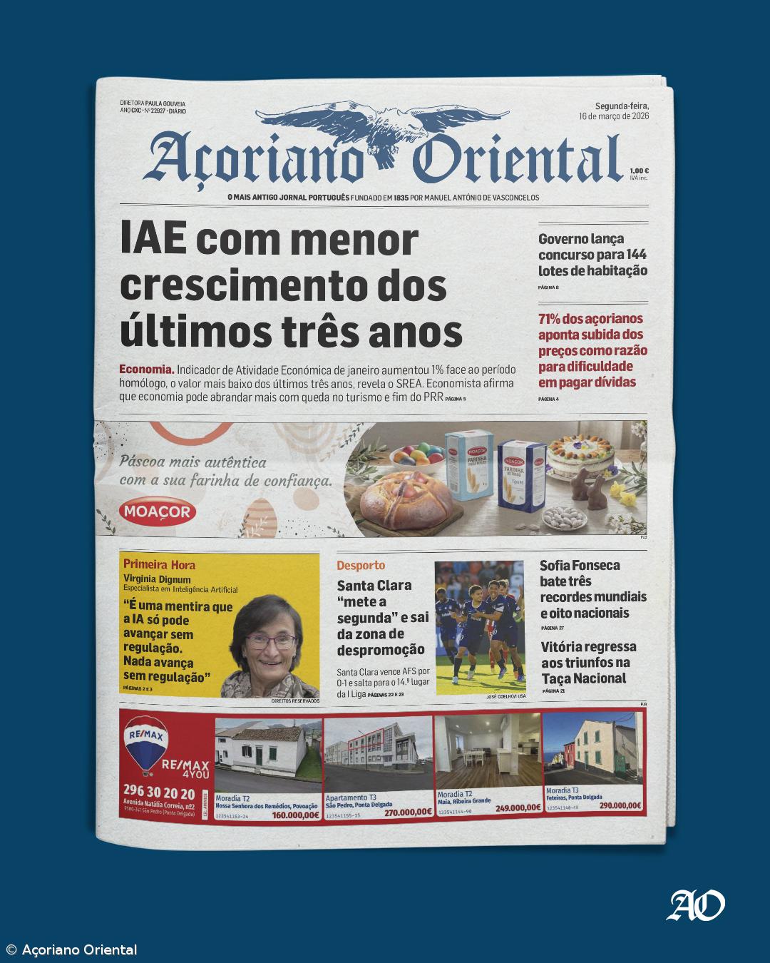 Capa AO 16 de março 2026 – Imagem 1