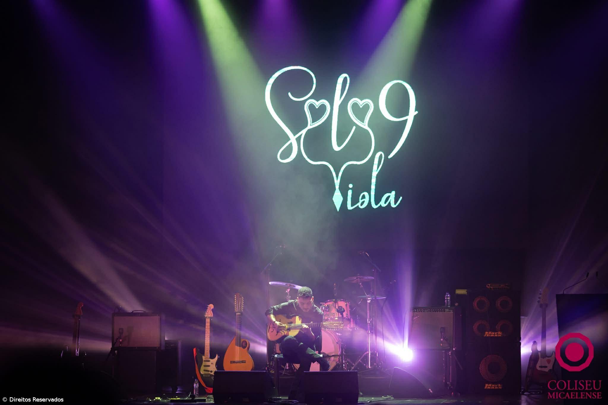 Evandro Meneses levou 'Solo9viola' ao Coliseu Micaelense – Imagem 1