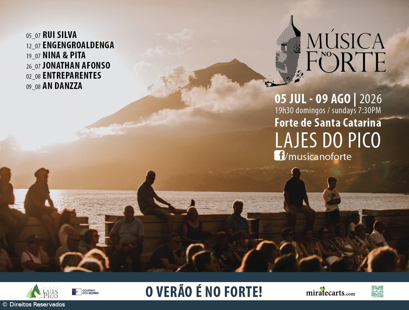 Sons do Brasil, Espanha e várias ilhas dos Açores sobem ao palco de 'Música no Forte' – Imagem 1