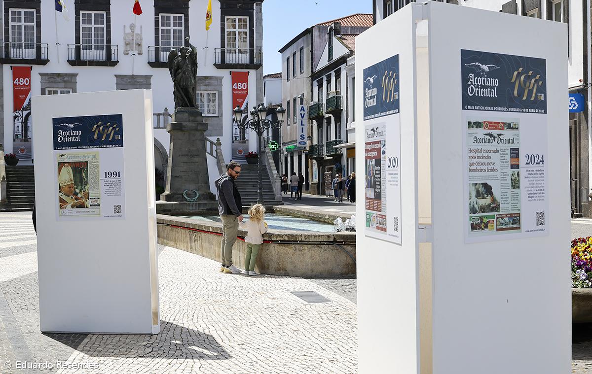 Exposição de capas do Açoriano Oriental conta história desde 1835 (Com fotos)  – Imagem 2