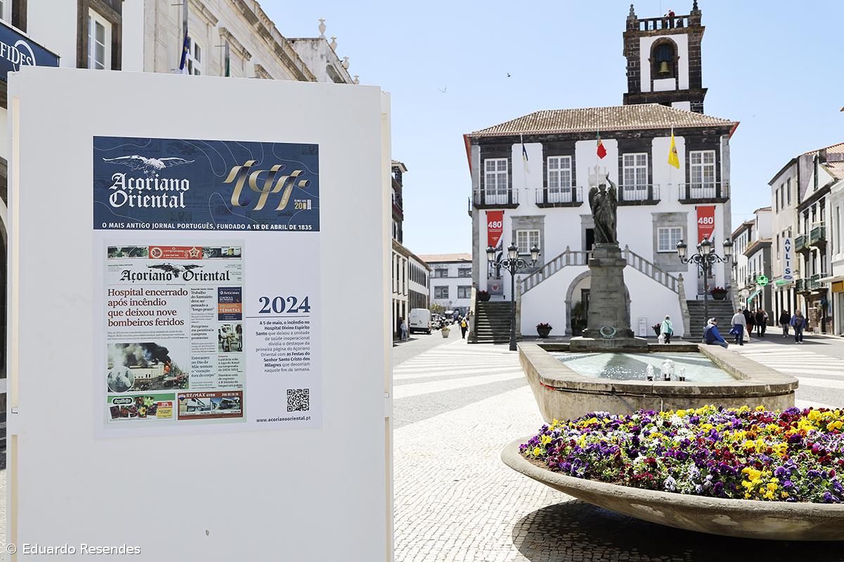 Exposição de capas do Açoriano Oriental conta história desde 1835 (Com fotos)  – Imagem 3