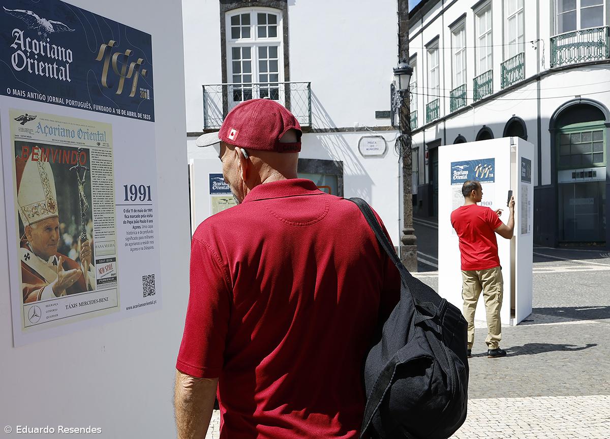 Exposição de capas do Açoriano Oriental conta história desde 1835 (Com fotos)  – Imagem 8