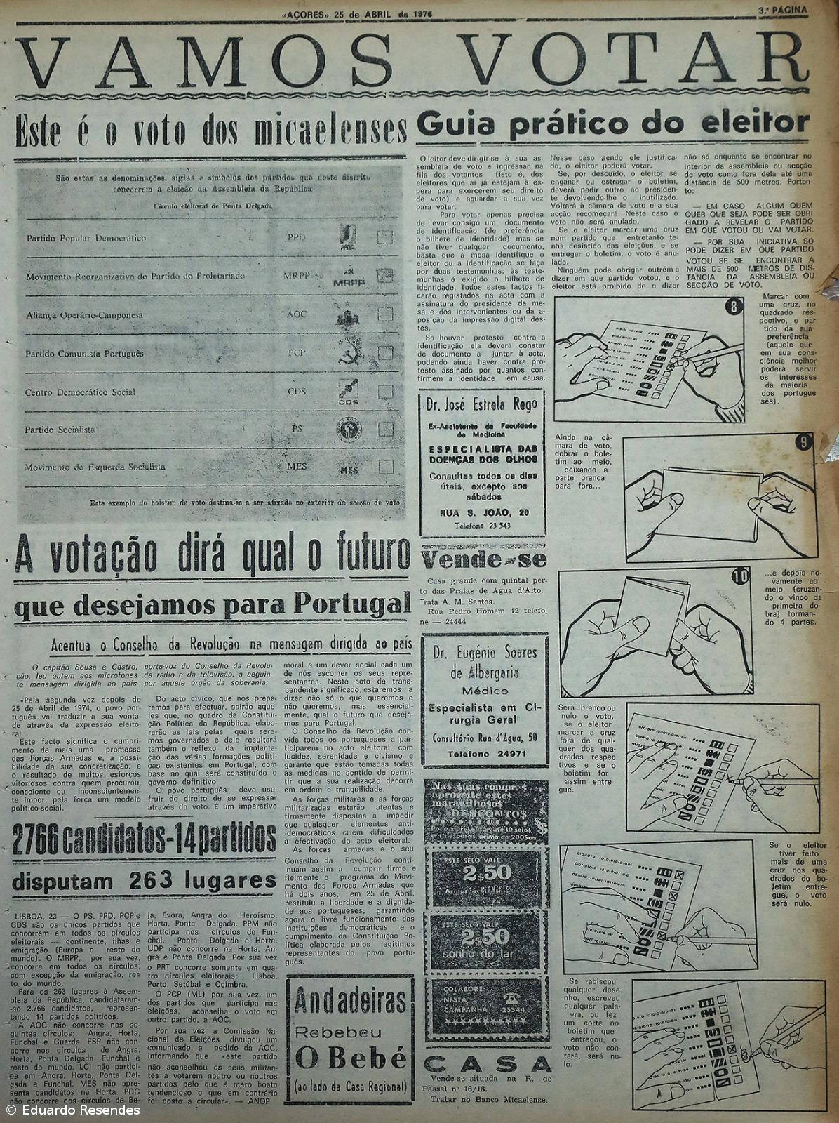 Houve quem largasse o sacho para pegar pela primeira vez numa caneta para ir votar – Imagem 1