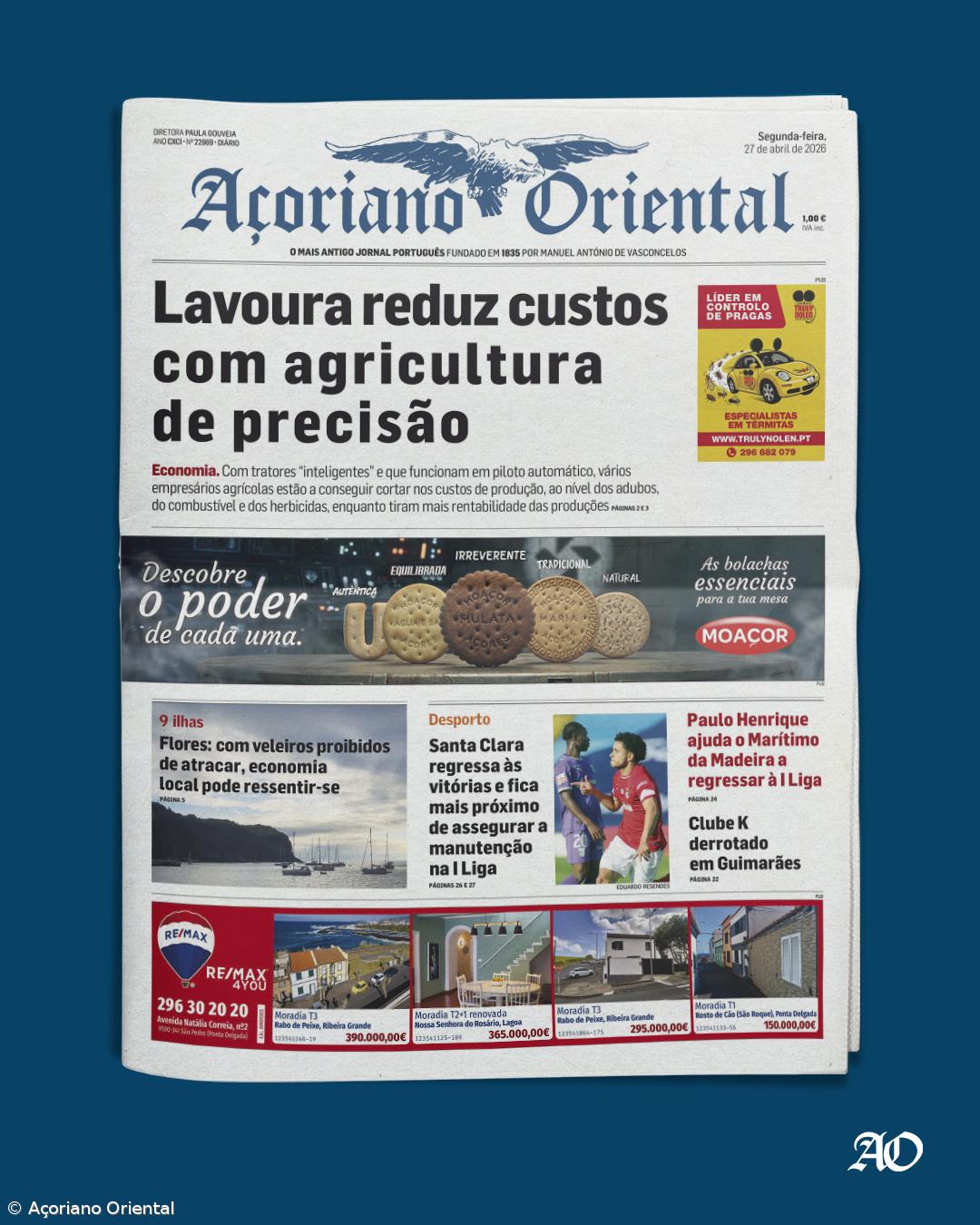 Capa AO 27 abril 2026 – Imagem 1