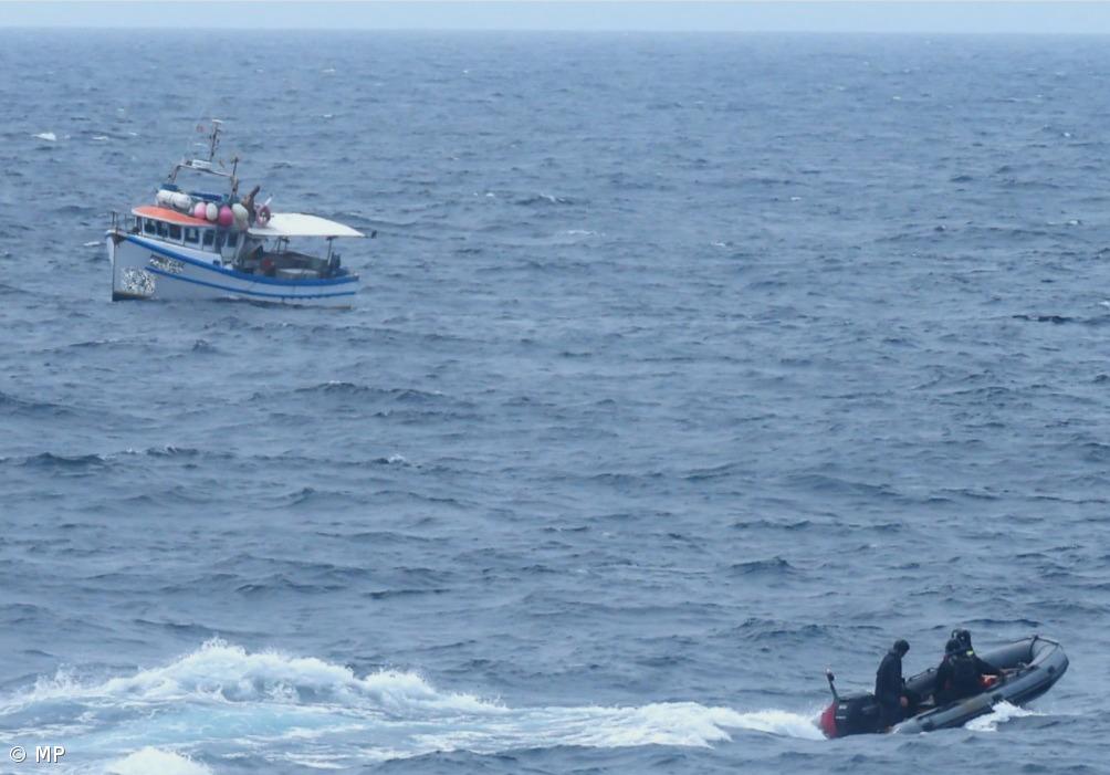 Marinha apreende meia tonelada de pescado em ação de fiscalização nos Açores – Imagem 1