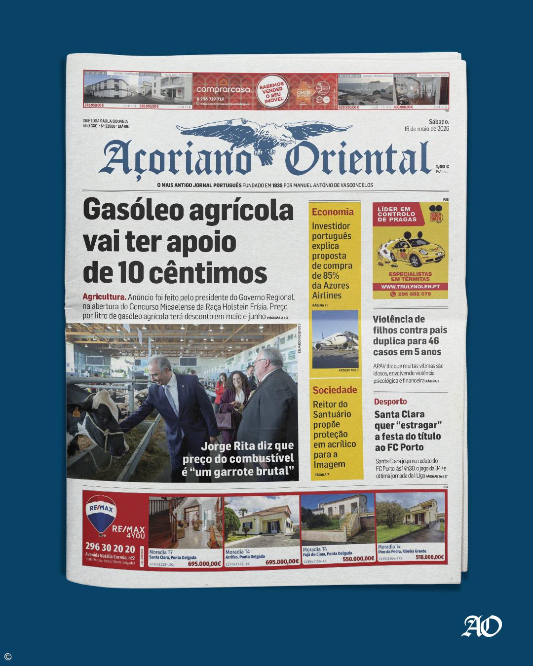 Gasóleo agrícola vai ter apoio  de 10 cêntimos – Imagem 1