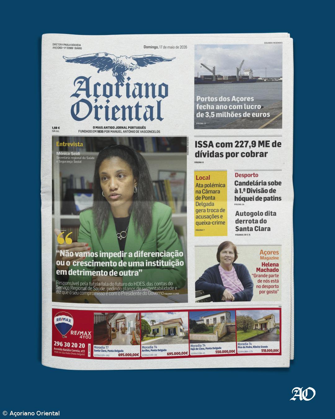 Capa AO 17 maio 2026 – Imagem 1