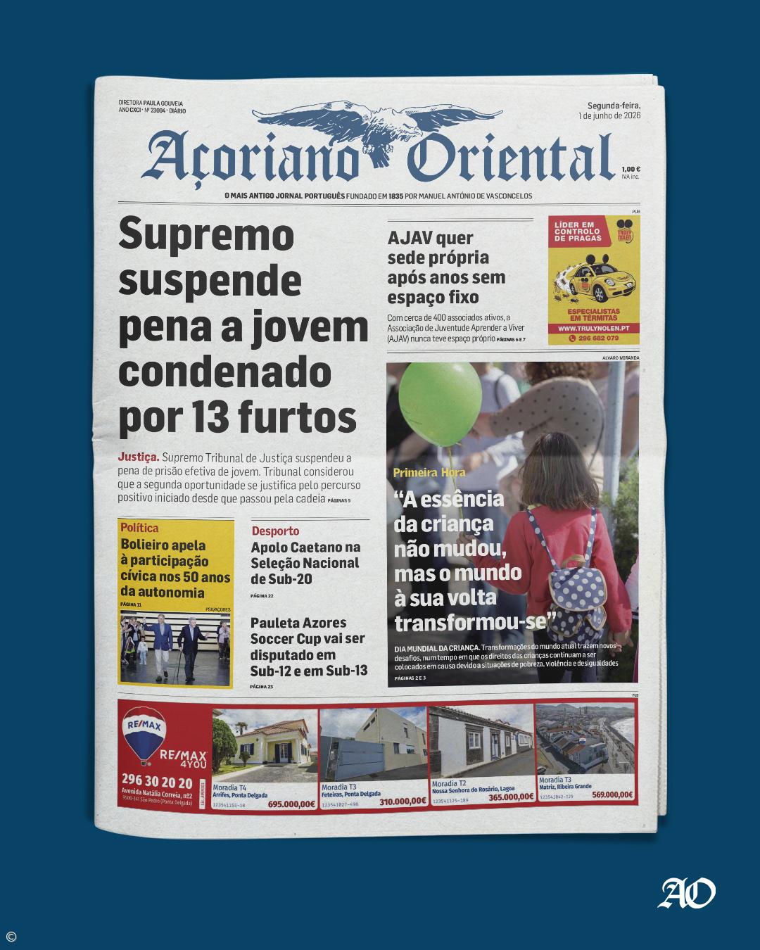 Supremo suspende pena a jovem condenado por 13 furtos – Imagem 1