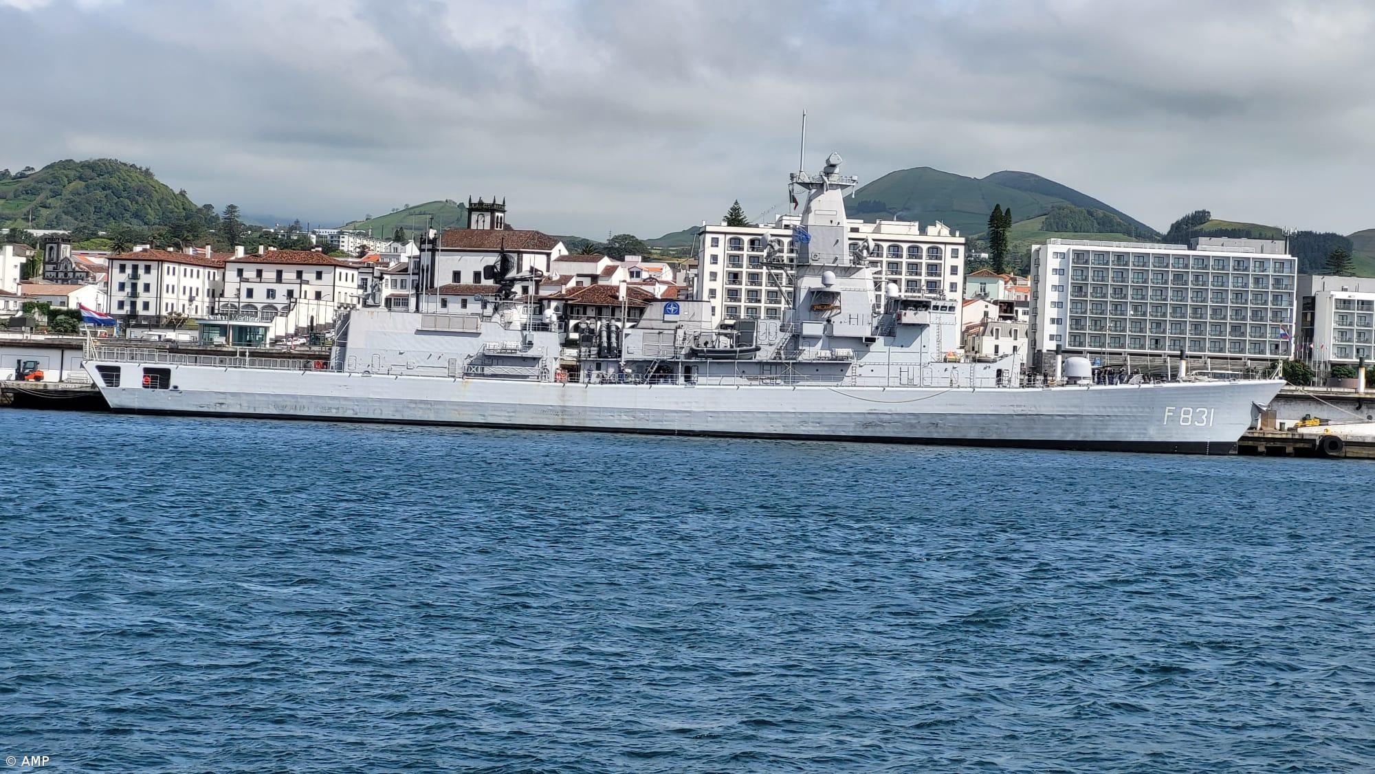 Sete navios de força naval da NATO em Ponta Delgada – Imagem 1