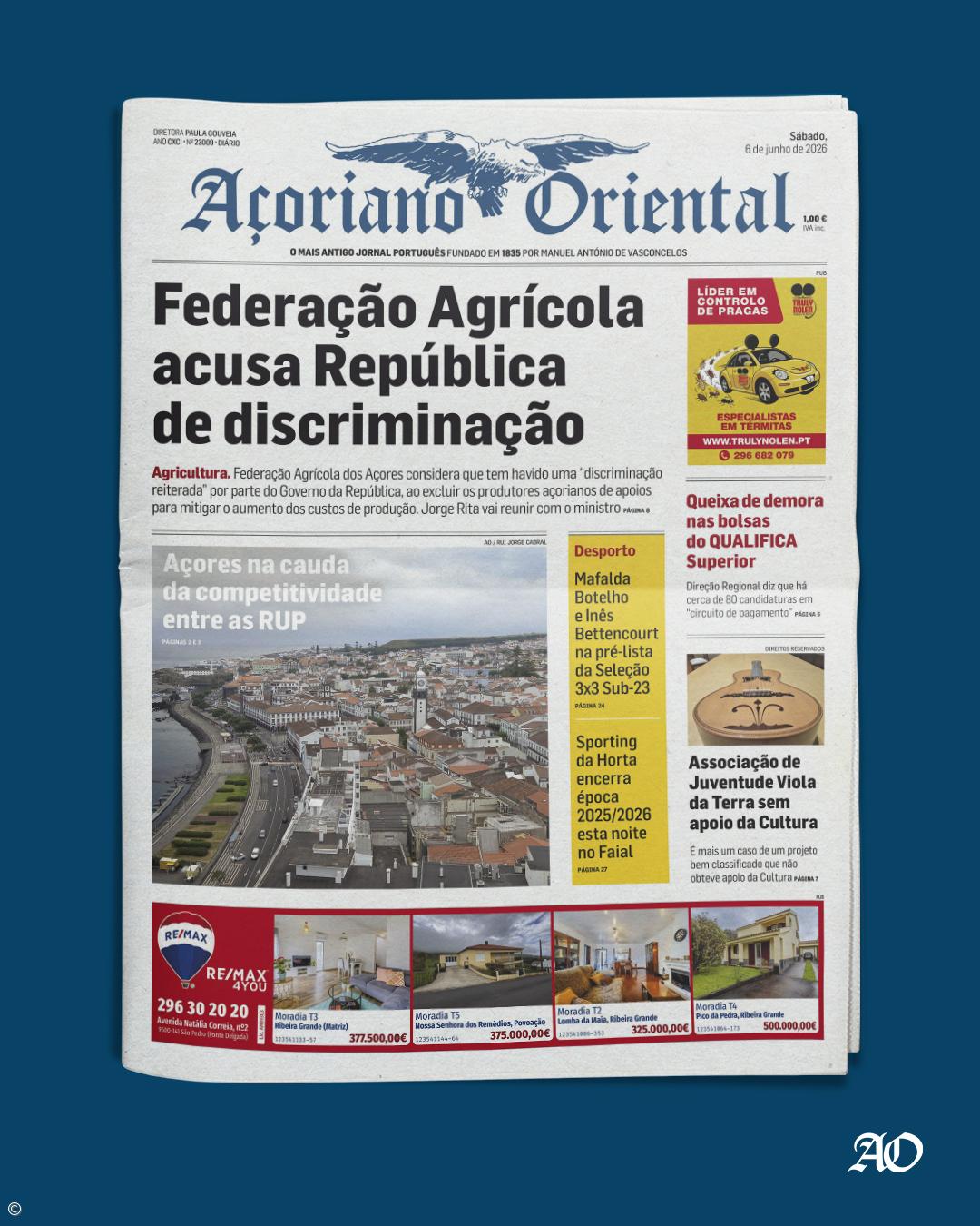 Federação Agrícola acusa República  de discriminação  – Imagem 1