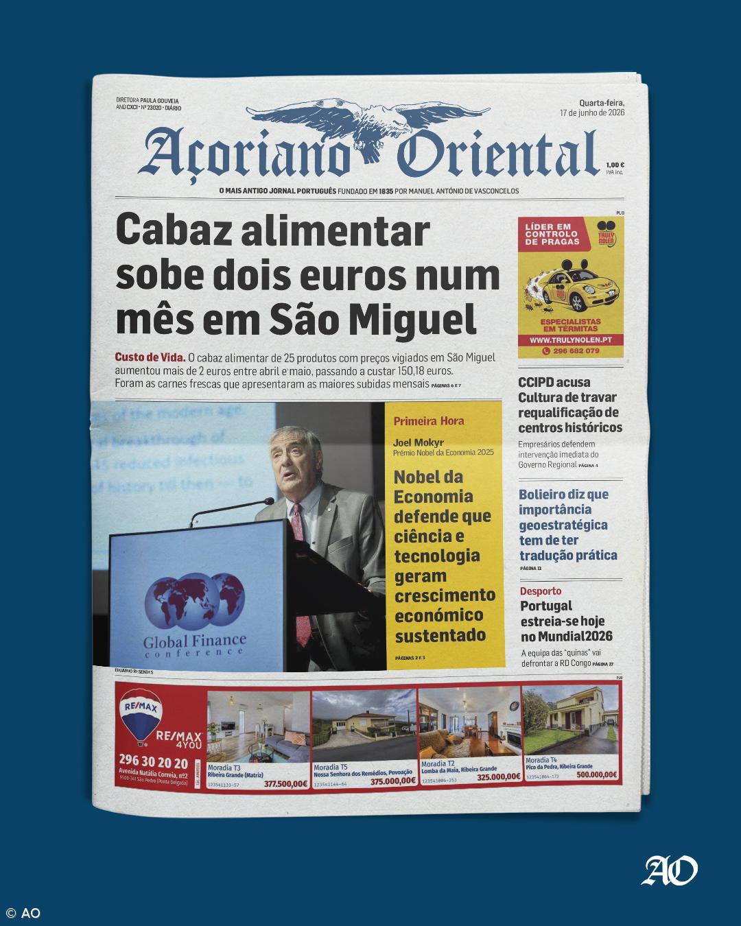 Cabaz alimentar sobe dois euros num mês em São Miguel – Imagem 1