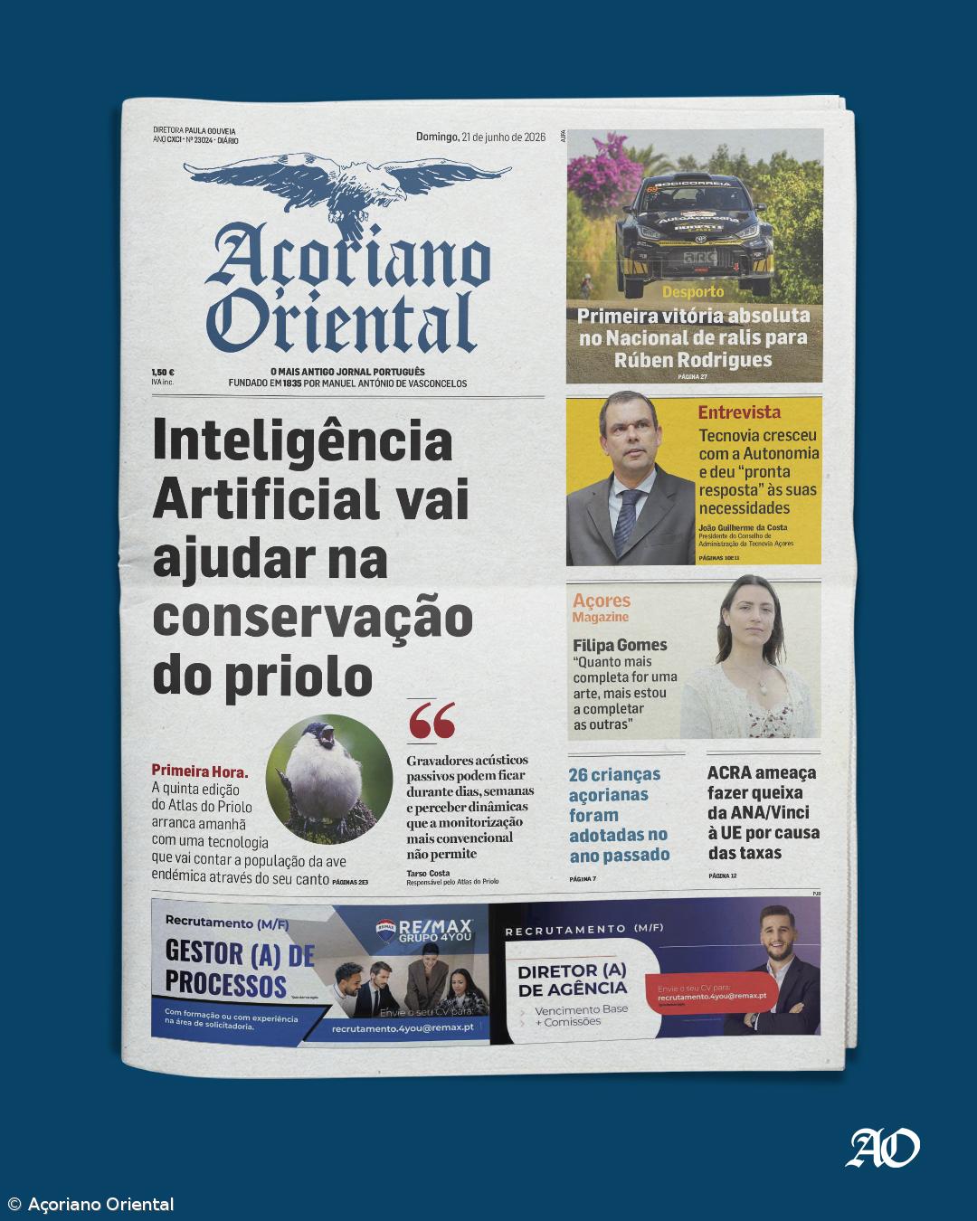 Capa AO 21 junho 2026 – Imagem 1