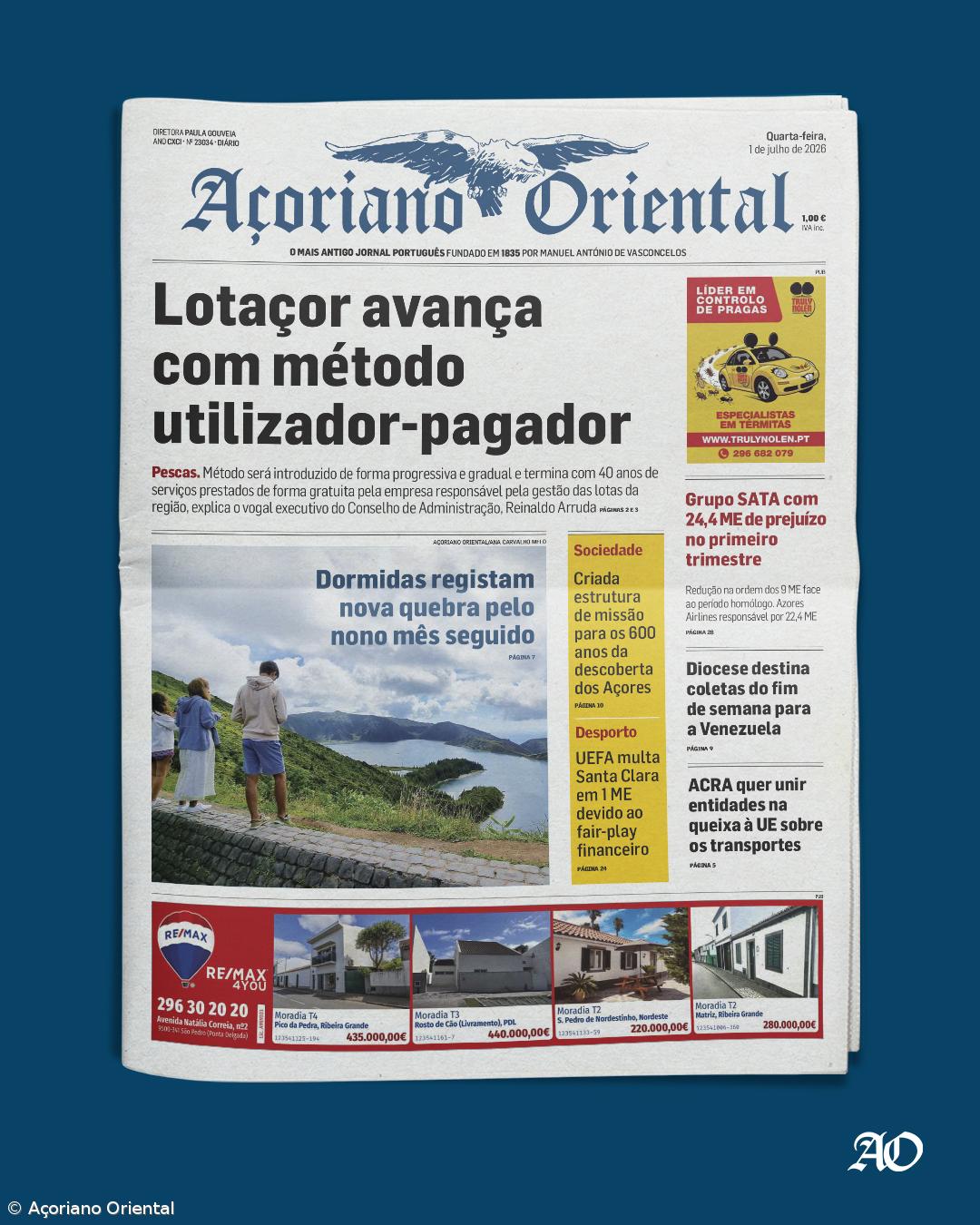 Capa AO 1 de julho 2026 – Imagem 1