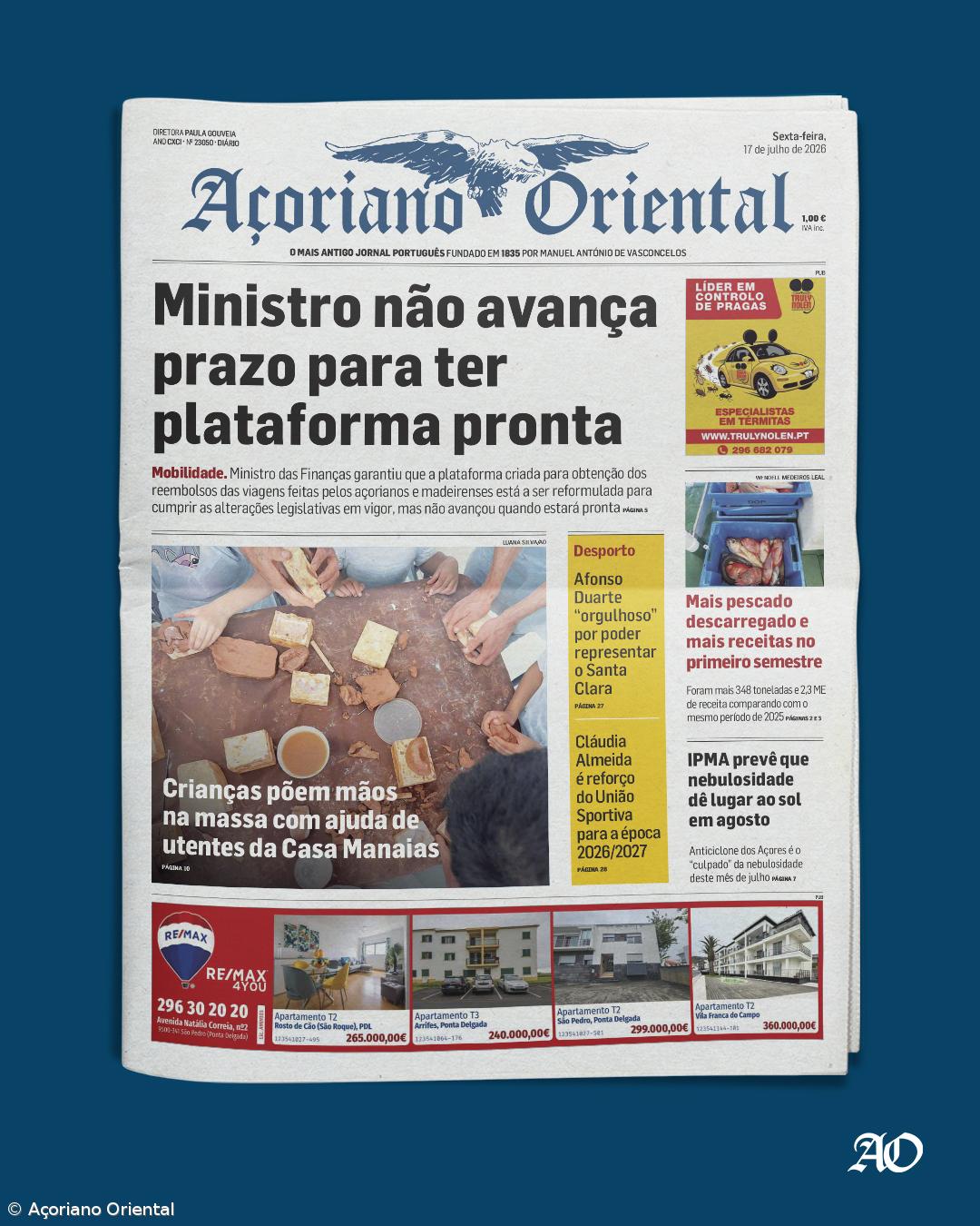 Capa AO 17 julho 2026 – Imagem 1