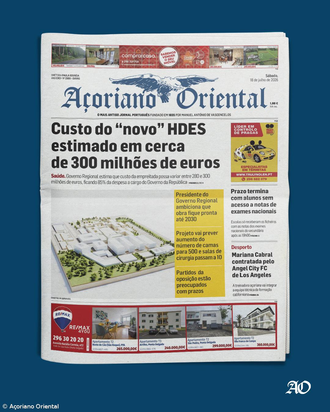 Capa AO 18 julho 2026 – Imagem 1