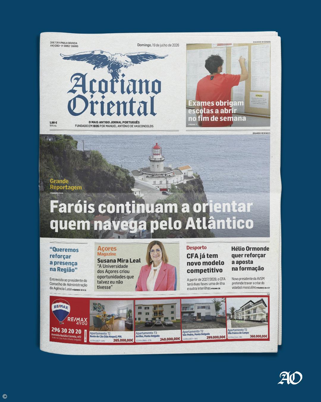 Faróis continuam a orientar quem navega pelo Atlântico – Imagem 1