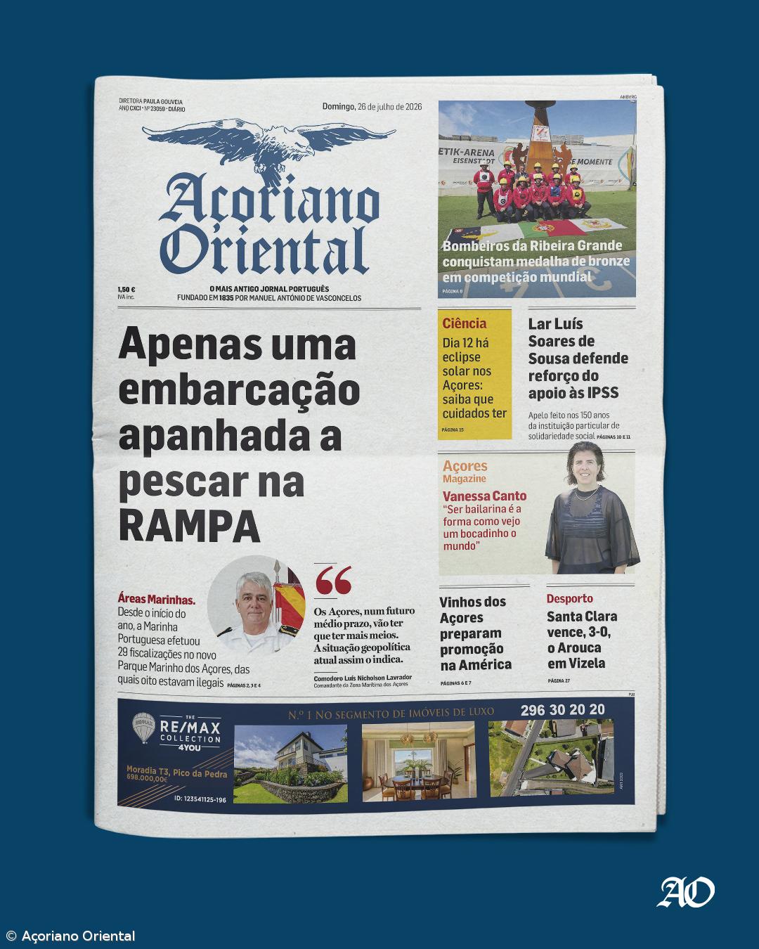 Capa AO 26 julho 2026 – Imagem 1