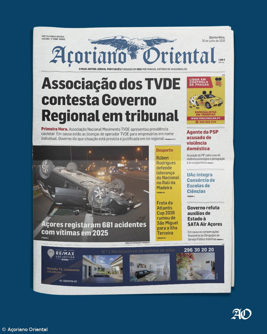 Associação dos TVDE contesta Governo Regional em tribunal – Imagem 1