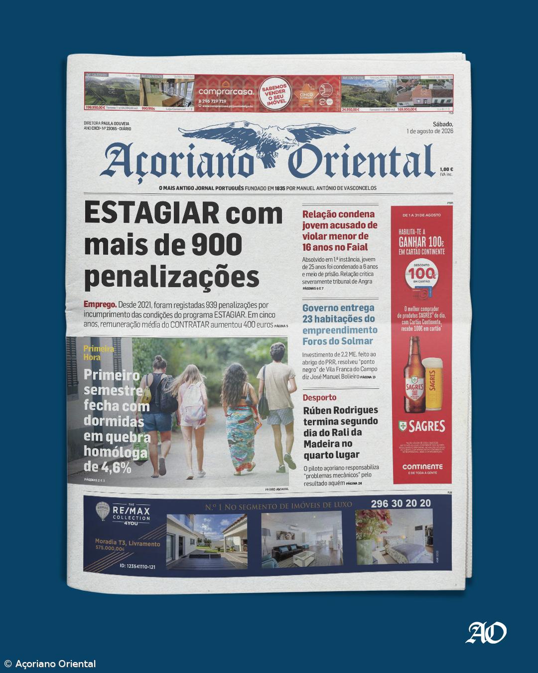 Capa AO 1 de agosto 2026 – Imagem 1