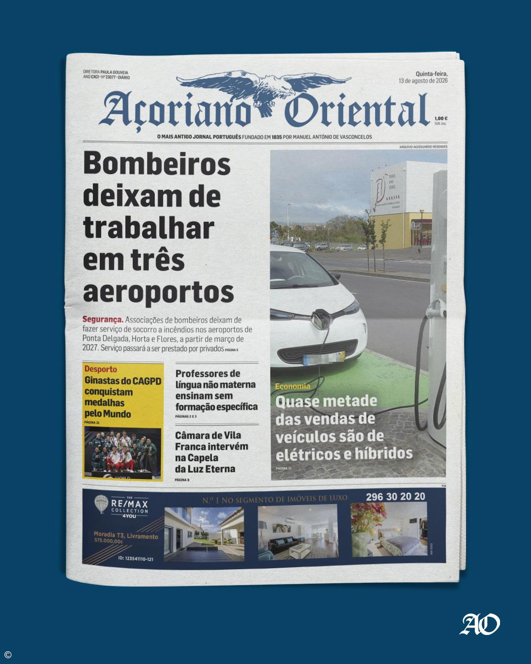 Bombeiros deixam de trabalhar em três aeroportos – Imagem 1