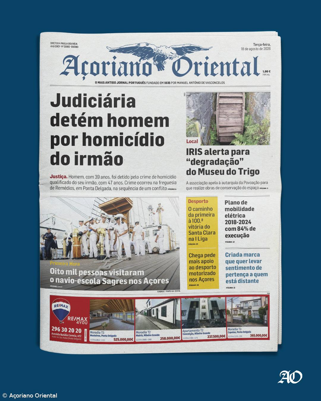 Capa AO 18 agosto 2026 – Imagem 1