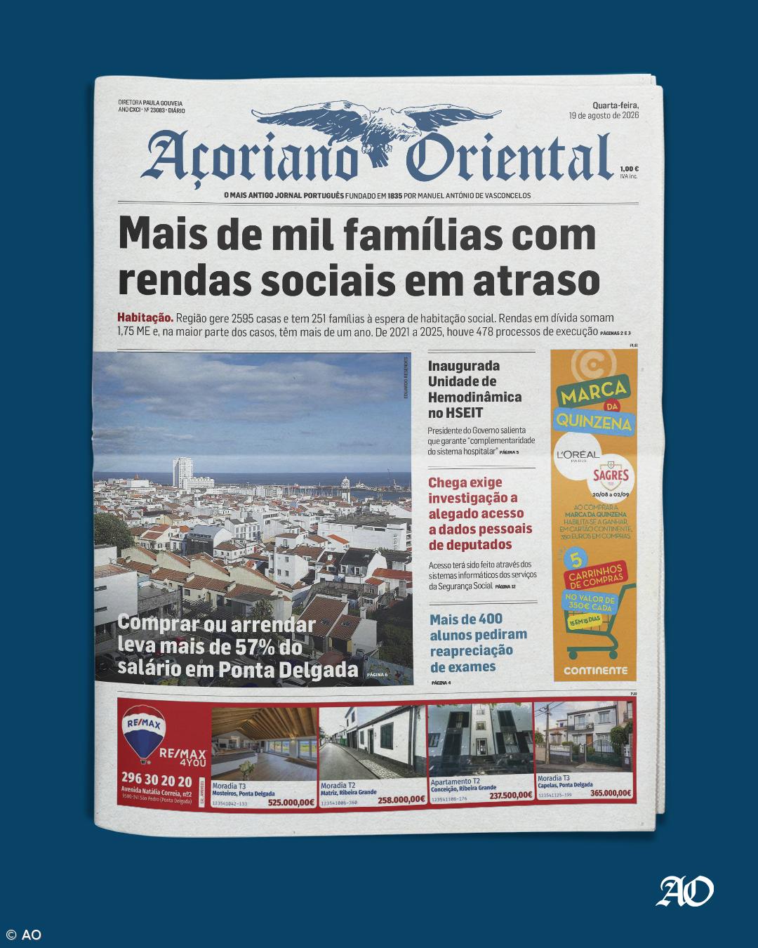 Mais de mil famílias com rendas sociais em atraso – Imagem 1