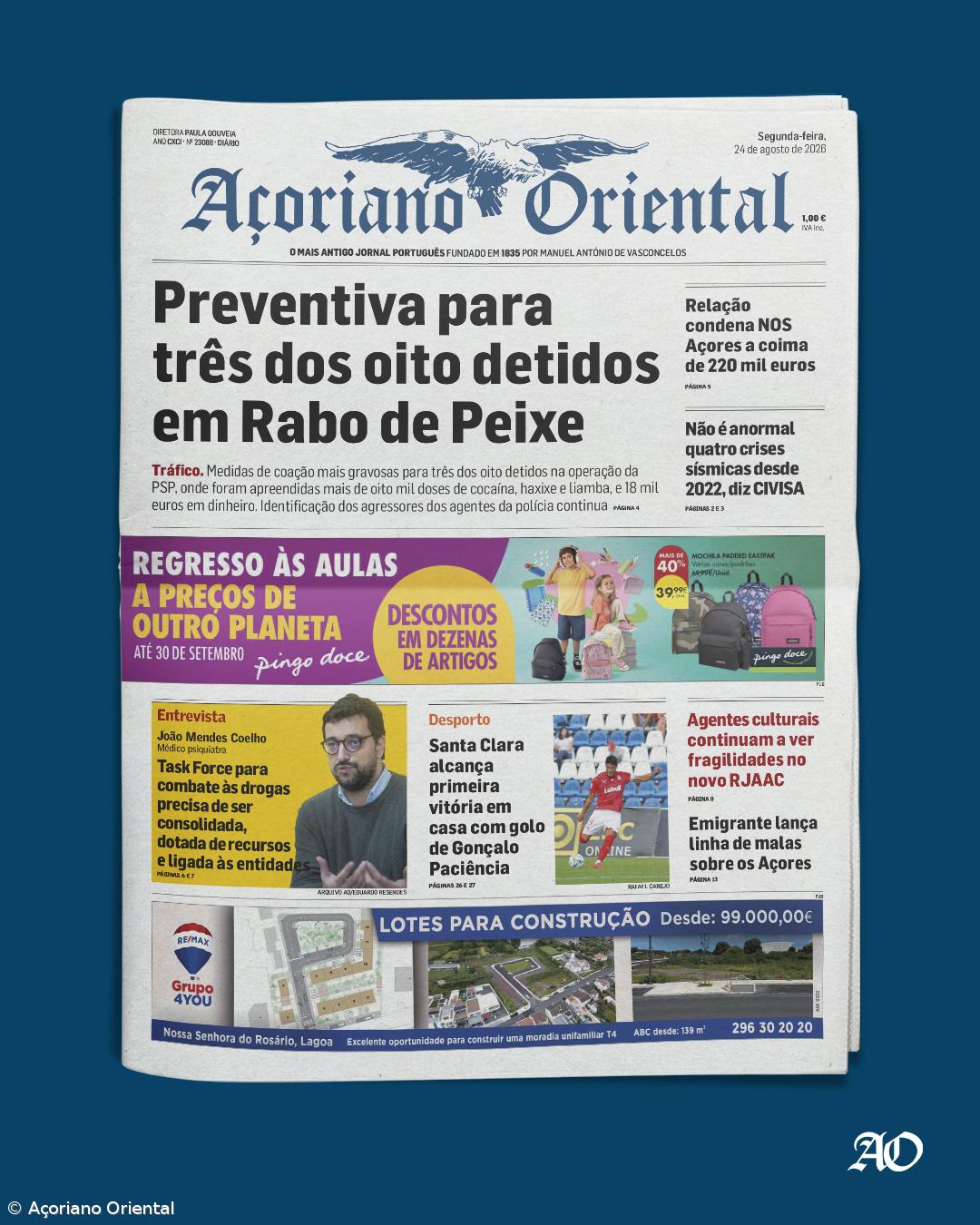 Capa AO 24 agosto de 2026 – Imagem 1
