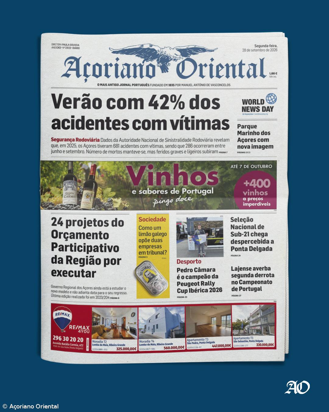 Capa AO 28 setembro 2026 – Imagem 1