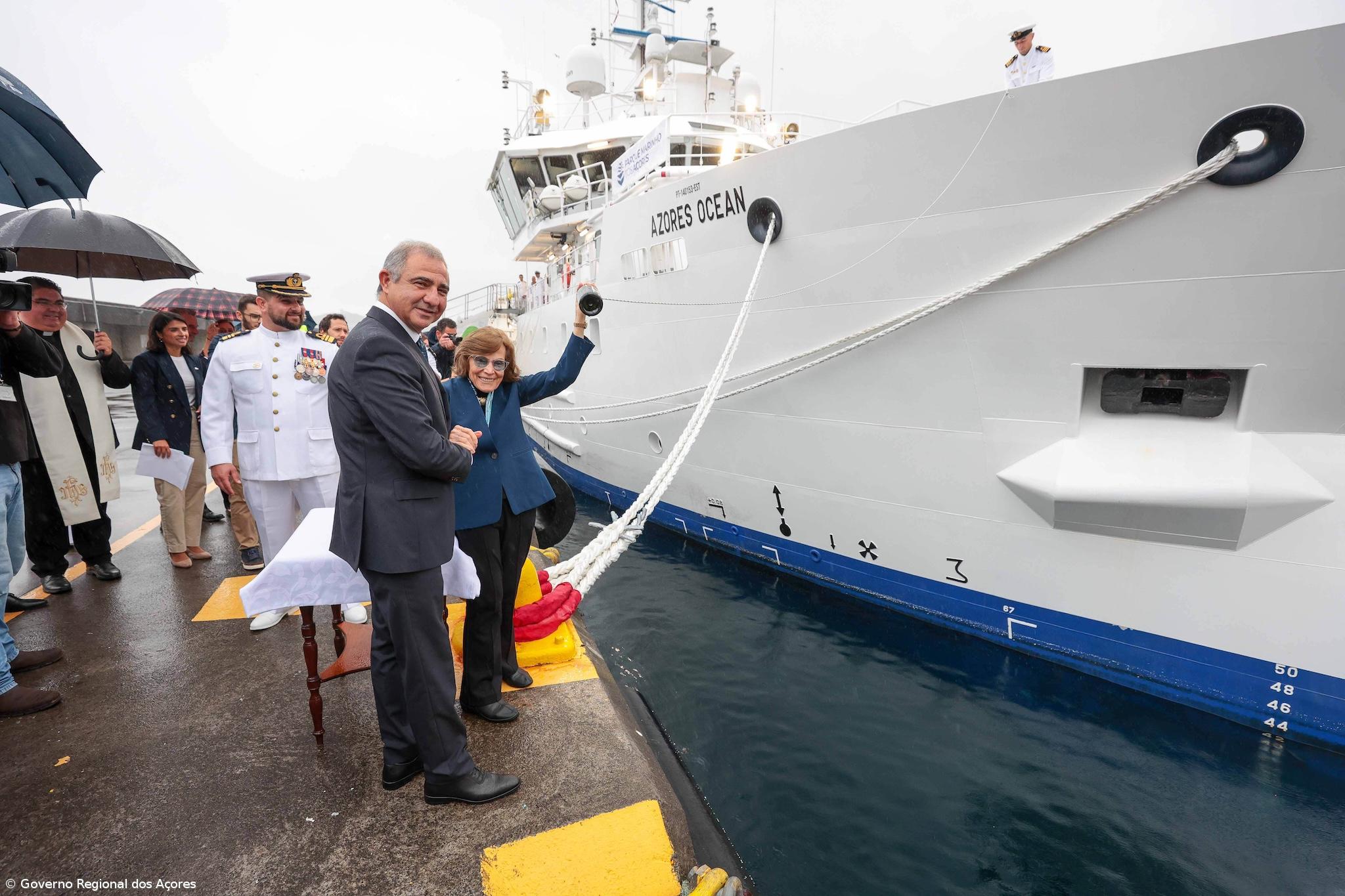 Azores Ocean foi batizado e já tem capitão-de-fragata – Imagem 1