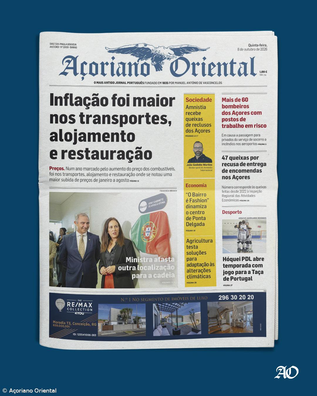 Inflação foi maior nos transportes, alojamento e restauração – Imagem 1