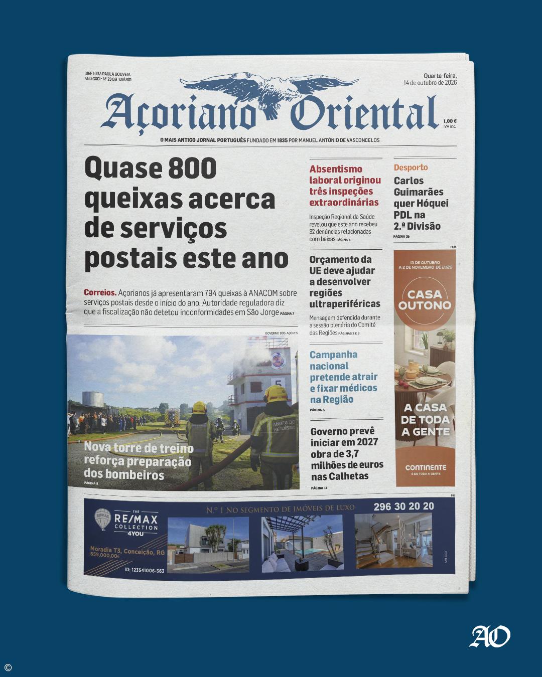 Quase 800  queixas acerca de serviços postais este ano – Imagem 1